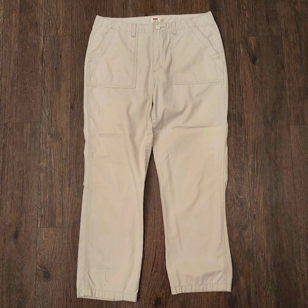 Levi's Beige Womens Ladies Size 30, Waist 16 Pants